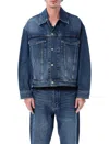 Studio Nicholson Stein Denim Jacket In Blue