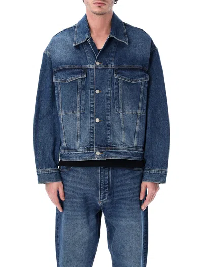 Studio Nicholson Stein Denim Jacket In Blue