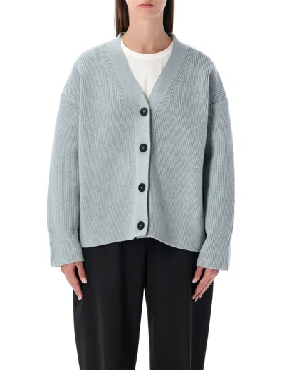 Studio Nicholson Whitt Merino Wool Cardigan In Blue