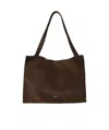 Studio Nicholson Suede Bag In Black
