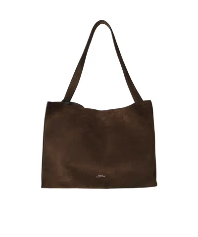 Studio Nicholson Suede Bag In Black