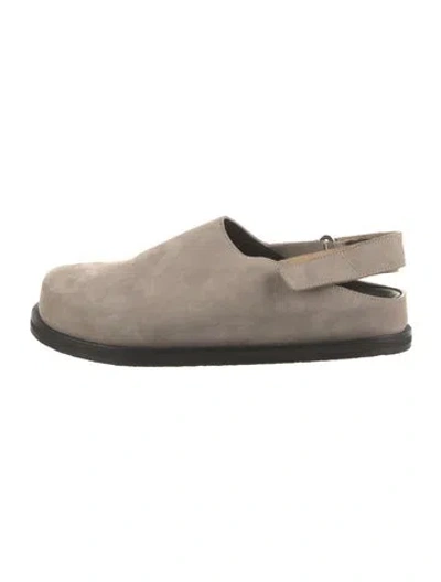 Pre-owned Studio Nicholson Suede Loafers In Neutrals