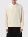 Studio Nicholson Sophisticated Parchment Knit Sweater For Men In Neutral