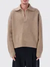 Studio Nicholson Nash Rws Merino Wool Polo Knit In Brown