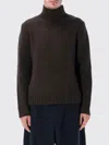 Studio Nicholson Sweater  Men Color Brown In Animal Print