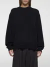 Studio Nicholson Navy Hima Sweater In Blau