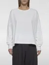 Studio Nicholson White Javelin Long Sleeve T-shirt In Weiss
