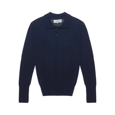 STUDIO NICHOLSON SWEATERS BLUE