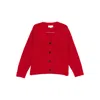 Studio Nicholson Merino Wool Cardigan In Red