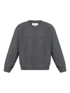 Studio Nicholson Round-neck Wool Sweater In Gray