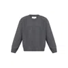 Studio Nicholson Moray Sn-1494 Knitwear In Grey Cashmere In Gray