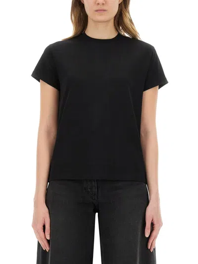 Studio Nicholson T-shirt Marine In Black