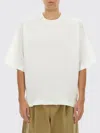 Studio Nicholson Basic Round Neck Short Sleeve T-shirt In White