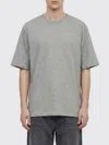 Studio Nicholson Jersey T-shirt In Gray