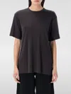 Studio Nicholson Long Sleeve Crew Neck Relaxed Fit Top In Black