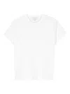 Studio Nicholson Item O-neck Short-sleeved T-shirt In White