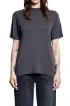 Studio Nicholson Jersey Perfect Tee In Brown