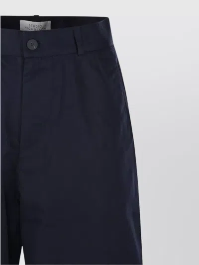 Studio Nicholson Tailored Chino Trousers With Pockets