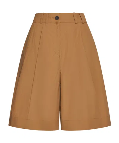 STUDIO NICHOLSON TAILORED FLARED SHORTS