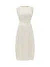 Studio Nicholson Tailored Suit With Belt In White