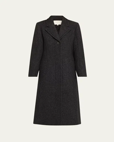 Studio Nicholson Tailored Wool-blend Coat In Multi