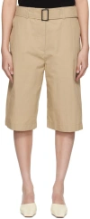 Studio Nicholson Waistband Shorts In Corn