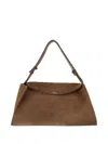 Studio Nicholson The Folded Shoulder Bag In Brown