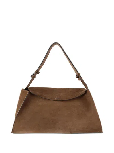 Studio Nicholson "the Folded" Shoulder Bag Bags In Brown