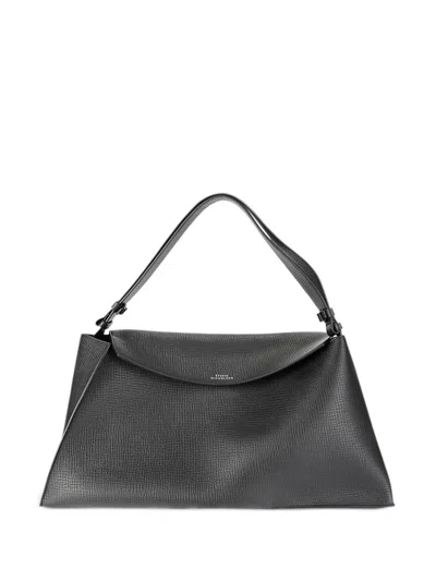 Studio Nicholson The Folded Shoulder Bag In Black