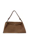 Studio Nicholson The Folded Shoulder Bag In Brown