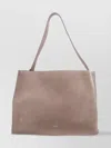 Studio Nicholson The Reflection Suede Tote Bag In Neutrals