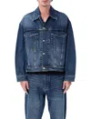 Studio Nicholson Stein Denim Jacket In Blue