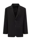 Studio Nicholson Two-button Rovers Suit Jacket In Black
