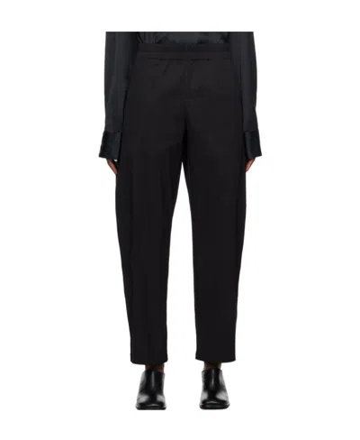 Studio Nicholson Tobas Wide-leg Trousers In Black