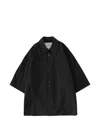 Studio Nicholson Tocoa Shirt In Black
