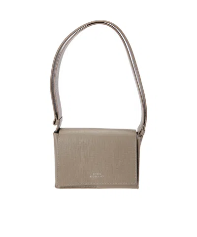 Studio Nicholson Top Handle Handbag In Gray