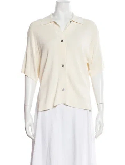 Pre-owned Studio Nicholson Top In Neutral