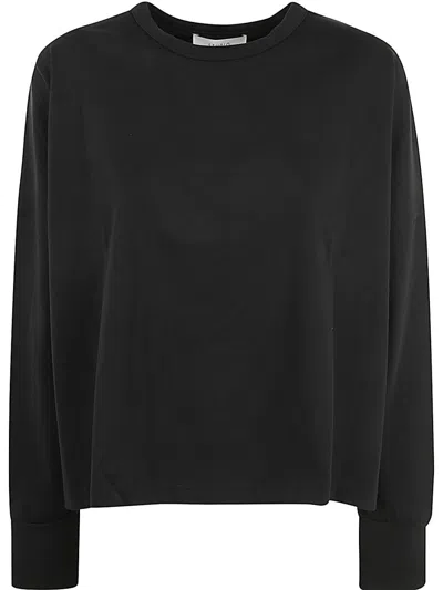 Studio Nicholson Womens Long Sleeve T-shirt Clothing In Black