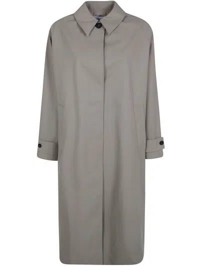 Studio Nicholson Trench Coat Everyday Mac In Brown
