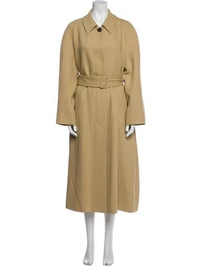Pre-owned Studio Nicholson Trench Coat In Neutral