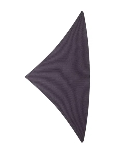Studio Nicholson Triangle Scarf In Purple