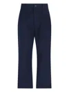 Studio Nicholson Straight Leg Trousers With Pockets And Loops
