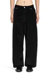Studio Nicholson Black Paulo Trousers In Black