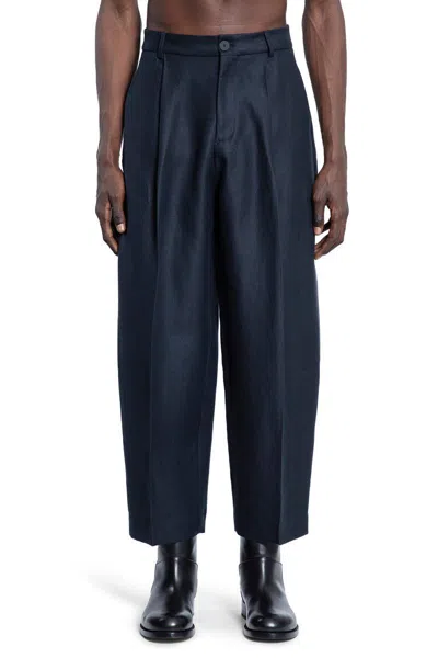 Studio Nicholson Trousers In Black