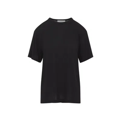 Studio Nicholson Rond Short Sleeve T-shirt In Black
