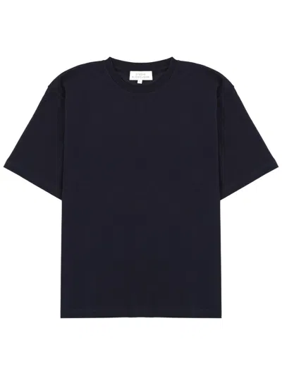 Studio Nicholson T-shirt In Jersey In Blue