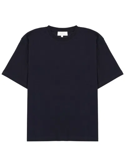 Studio Nicholson Cotton Bric T-shirt In Black