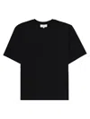 Studio Nicholson Bric T-shirt Blue Regular Fit In Black