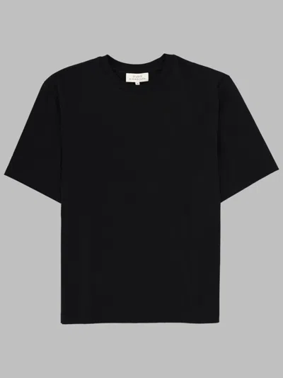 Studio Nicholson Lay Logo Detailed Crewneck T-shirt In Red