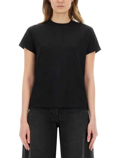 Studio Nicholson Tshirt Marine In Black